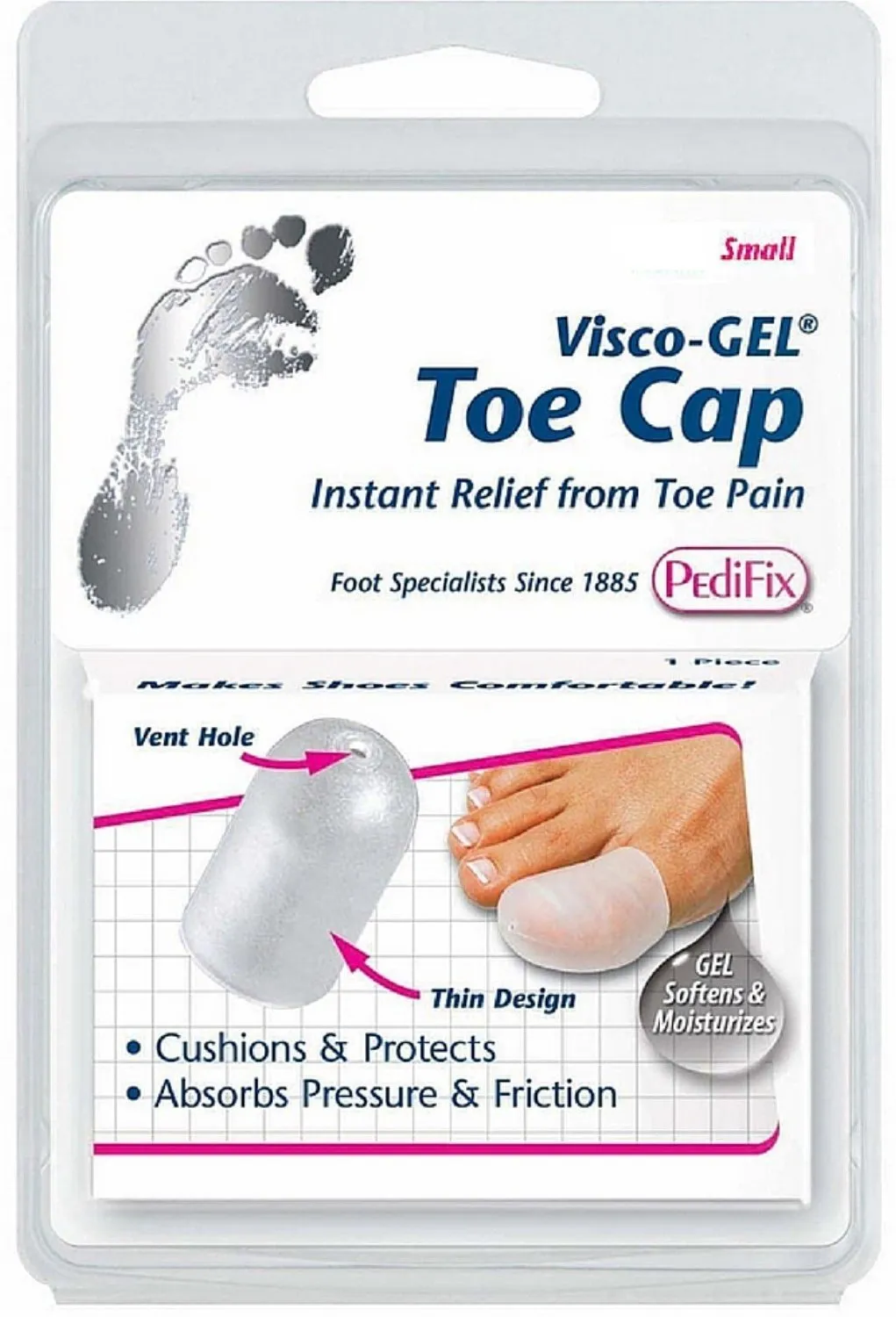 PediFix Visco-Gel Toe Cap, Small