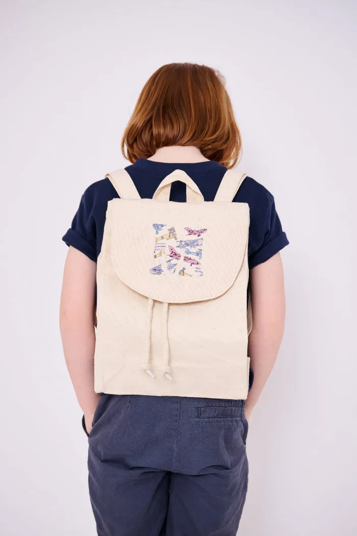 Personalised Liberty Print Children's Rucksack