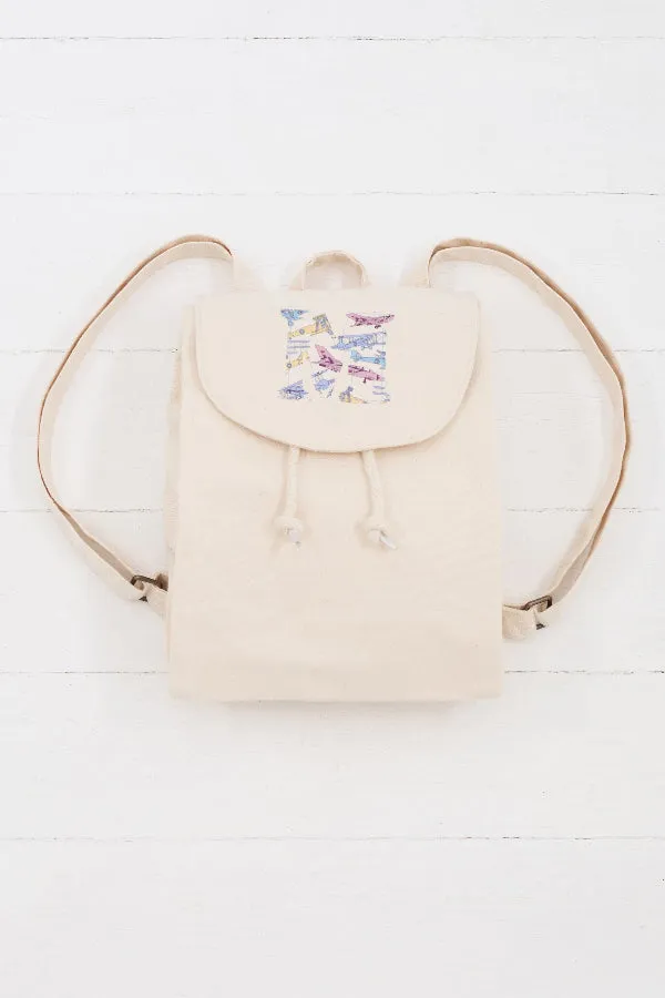 Personalised Liberty Print Children's Rucksack