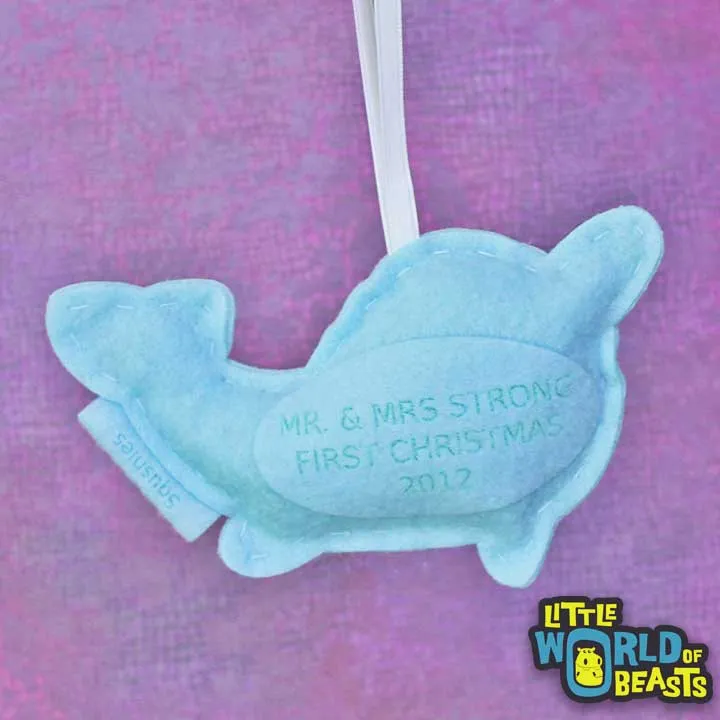 Personalized Clover the Veiled Chameleon Ornament