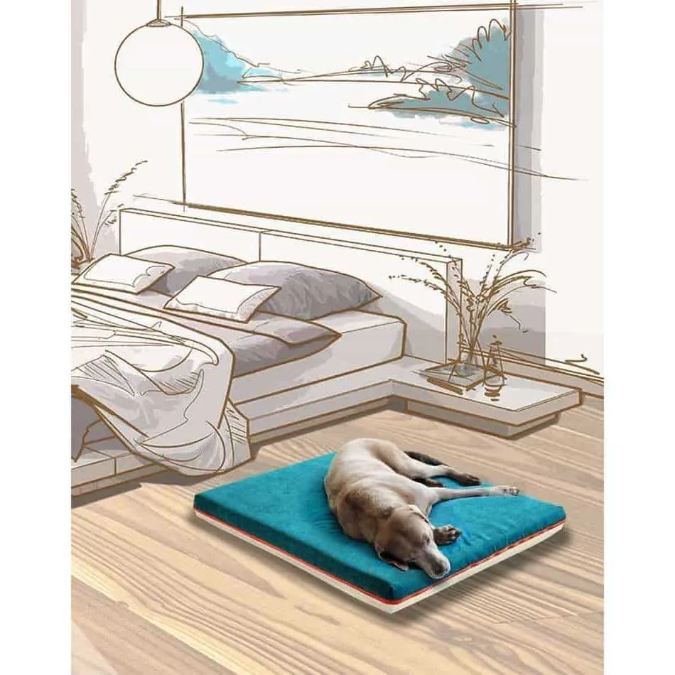 Pet Interiors Orthopedic Dog Mattress  & Blanket PAUL