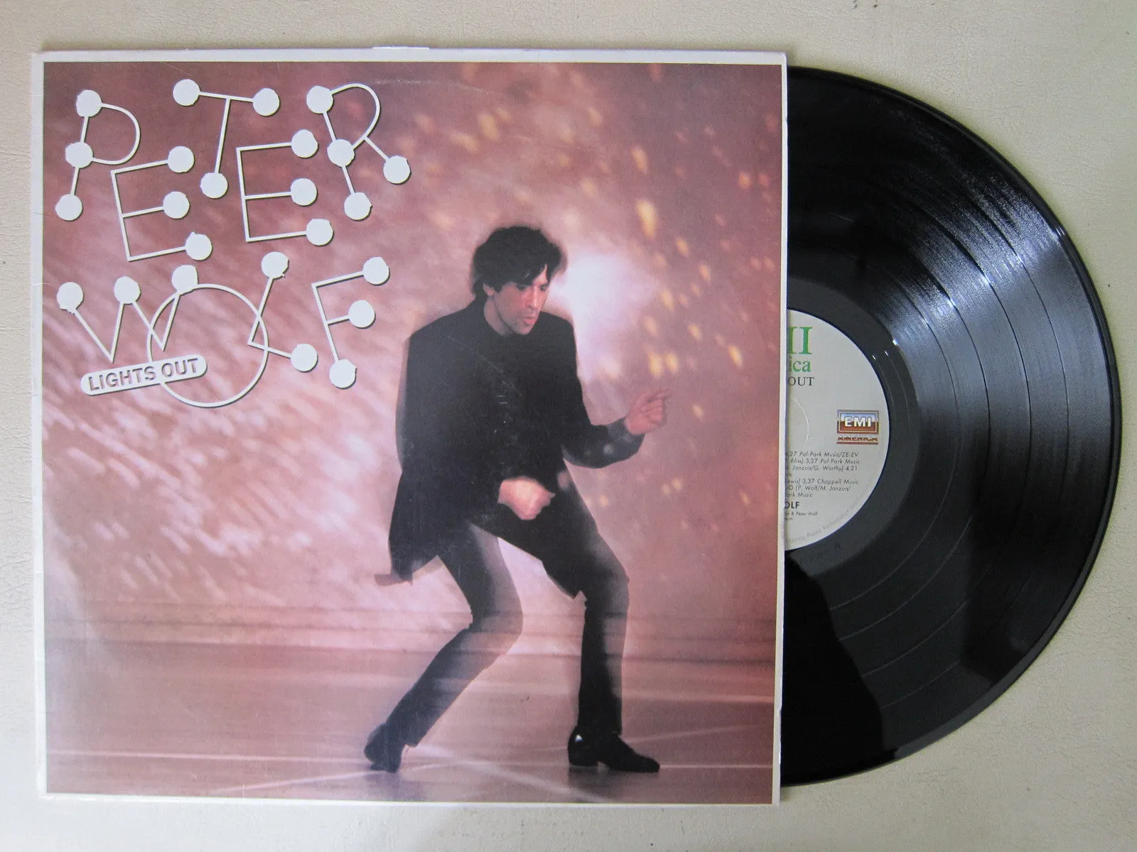 Peter Wolf - Lights Out VG  VG 