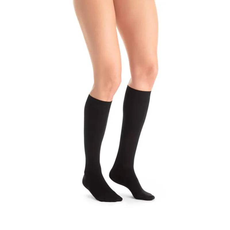 PR/1 JOBST ULTRASHEER WOMEN, KNEE HIGH PETITE, 30-40MMHG, XL, CLASSIC BLACK, CLOSED TOE
