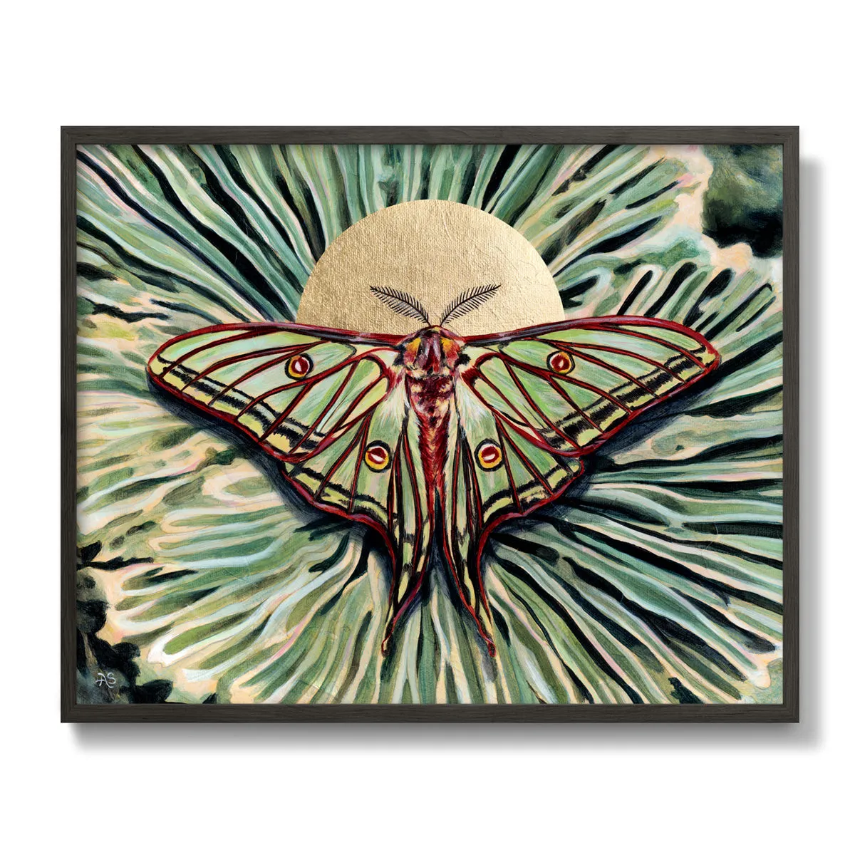"Relic" Moon Moth Art Print