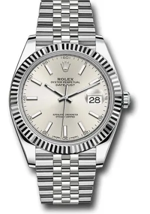 Rolex Steel 18k WG Datejust 41mm #126334 sij
