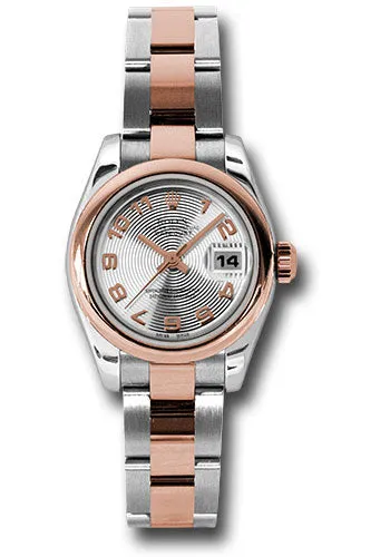Rolex Steel and 18k RG Datejust -26mm #179161 scao