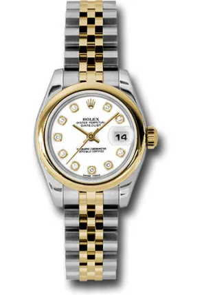 Rolex Steel and 18k YG Datejust -26mm #179163 wdj