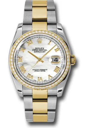 Rolex Steel and 18k YG Datejust- 36mm #116243