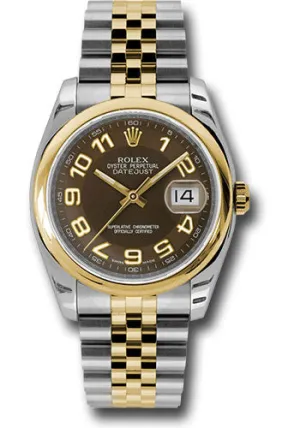 Rolex Steel and Yellow Gold Datejust-36mm #116203