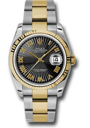 Rolex Steel and Yellow Gold Datejust-36mm #116233