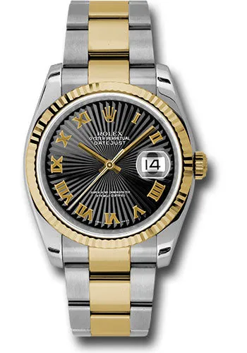 Rolex Steel and Yellow Gold Datejust-36mm #116233