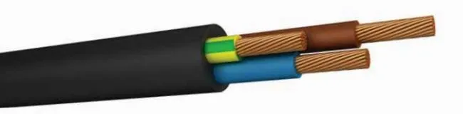 Rubber Cables H07RN-F - 4G x 1.5, 2.5, 4, 6, 10, 16, 25, 35, 50, 70, 95, 120, 150, 185 mm2