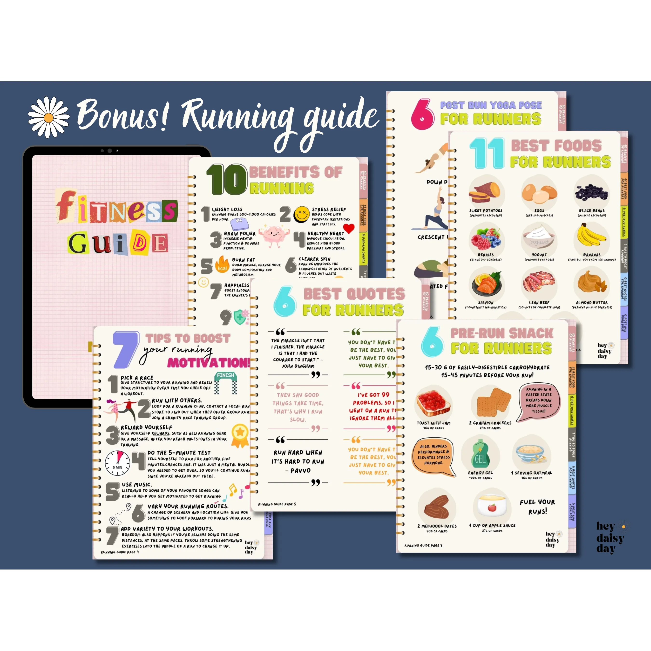 Running Fitness Digital Stickers
