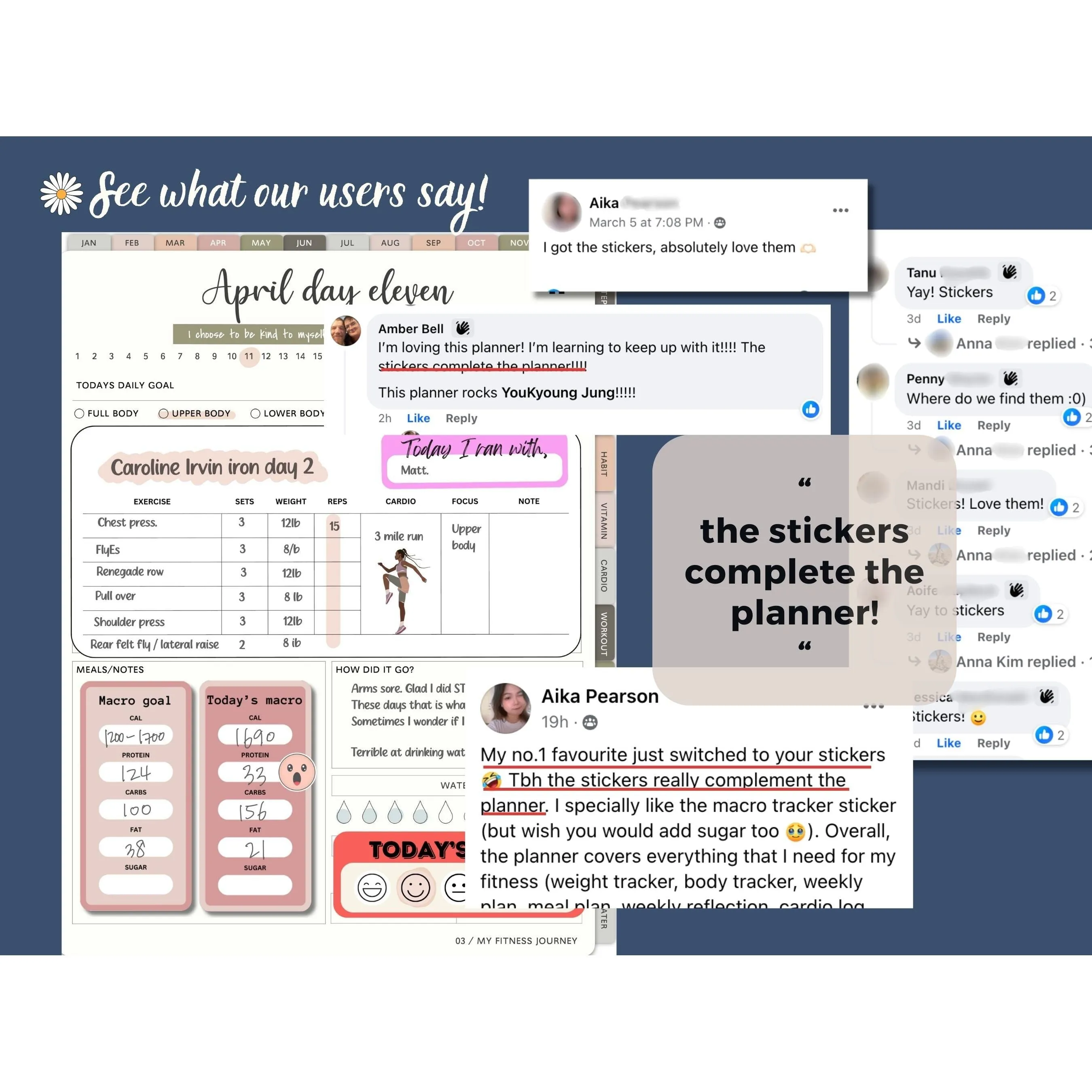 Running Fitness Digital Stickers