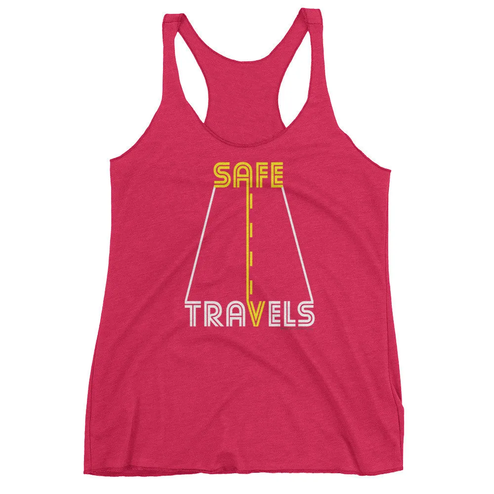 Safe Travels Racerback Tank Top