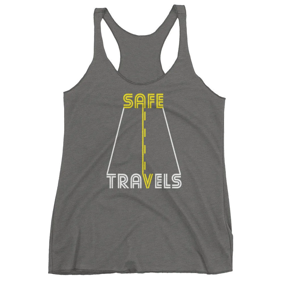 Safe Travels Racerback Tank Top