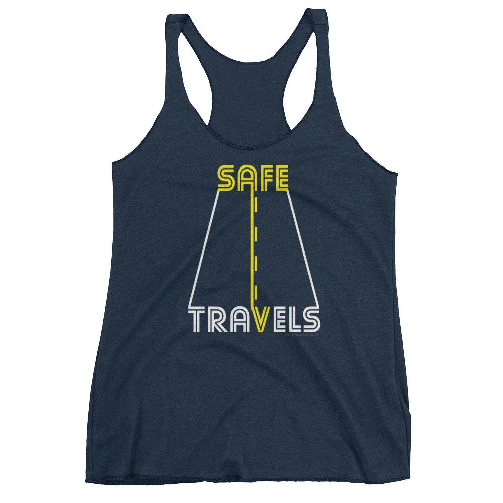 Safe Travels Racerback Tank Top