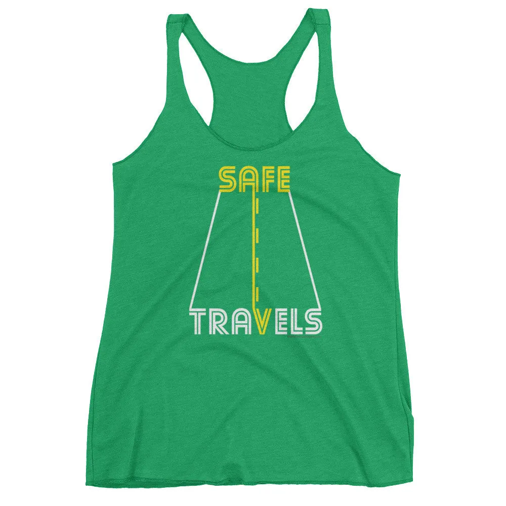 Safe Travels Racerback Tank Top