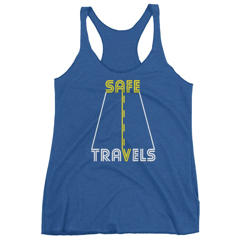 Safe Travels Racerback Tank Top