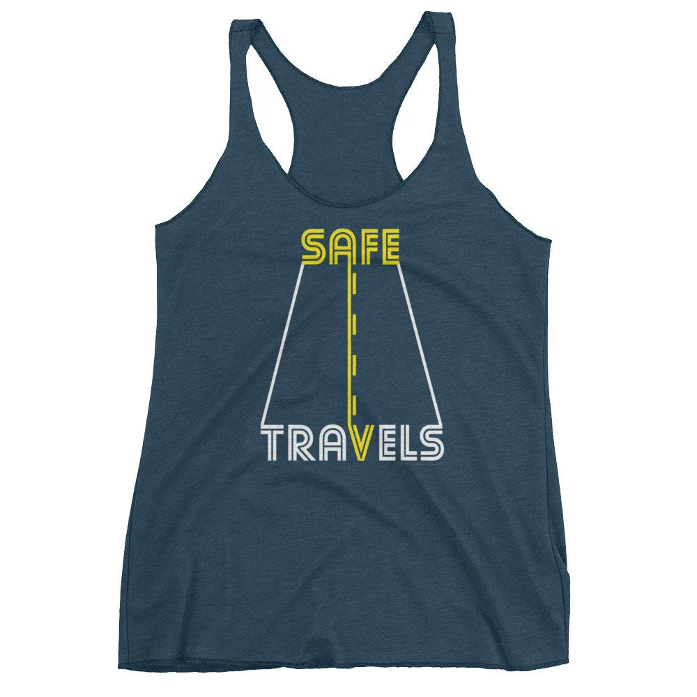 Safe Travels Racerback Tank Top