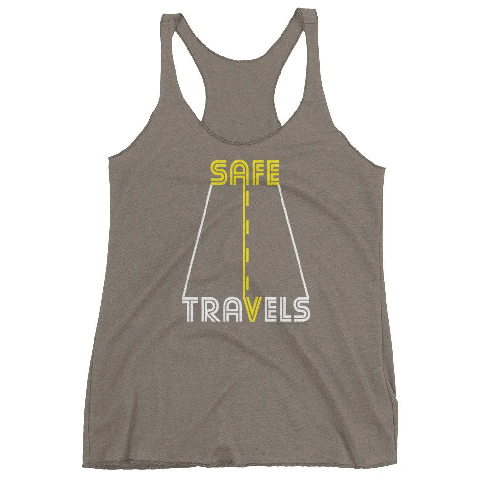 Safe Travels Racerback Tank Top