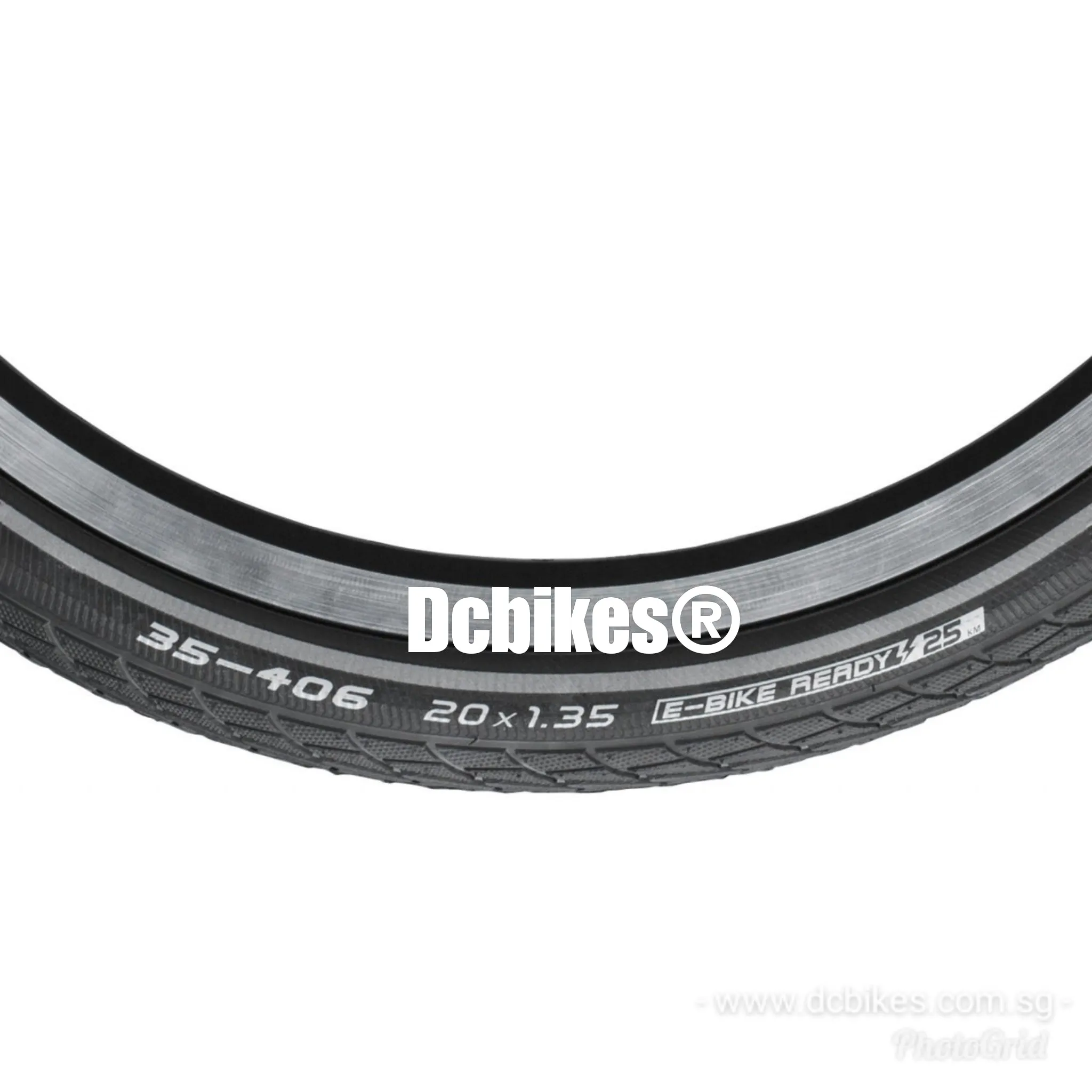Schwalbe 20 X 1.35 Marathon Plus Folding Bike Wired Tyres Etrto: 35-406 (2 Tires) 
