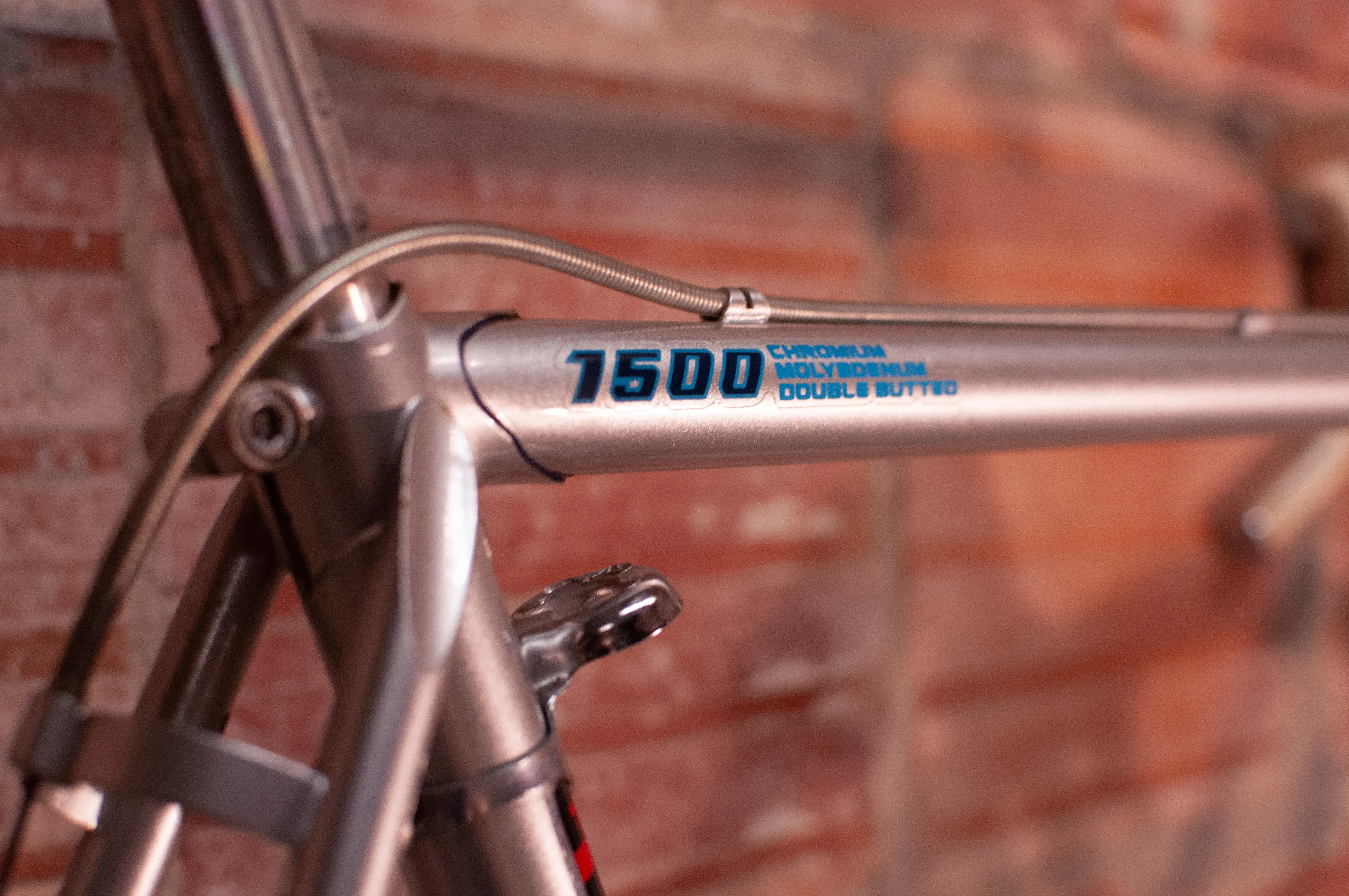 Shogun 1500 vintage touring bike, silver, blue & black, 58cm/Large