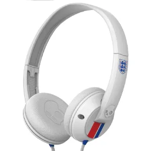 Skullcandy Headphones Over-Ear Uprock 2 Head Phones   Microphone England 3 Lions