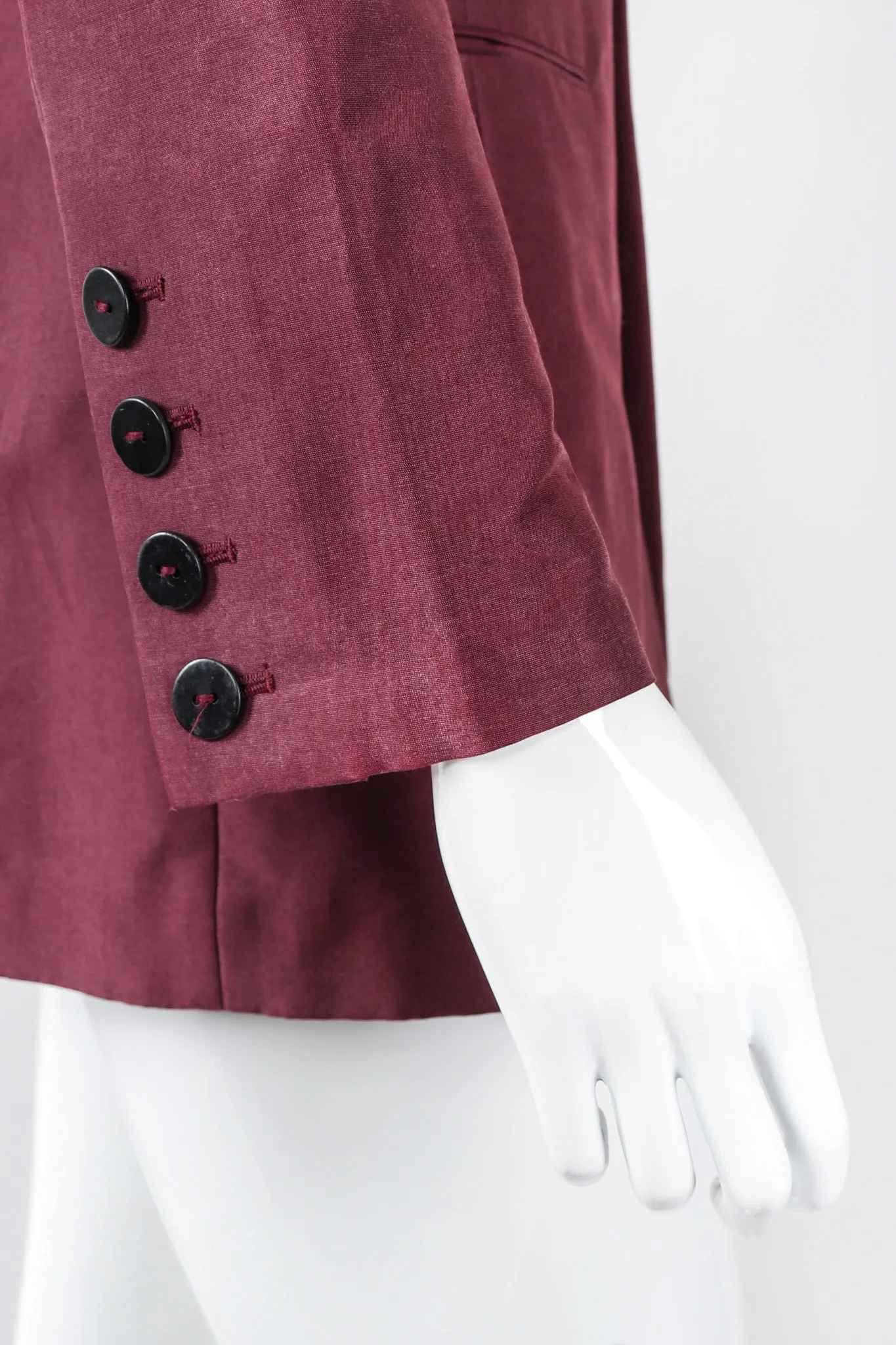 Slashed Cutout Tie Jacket