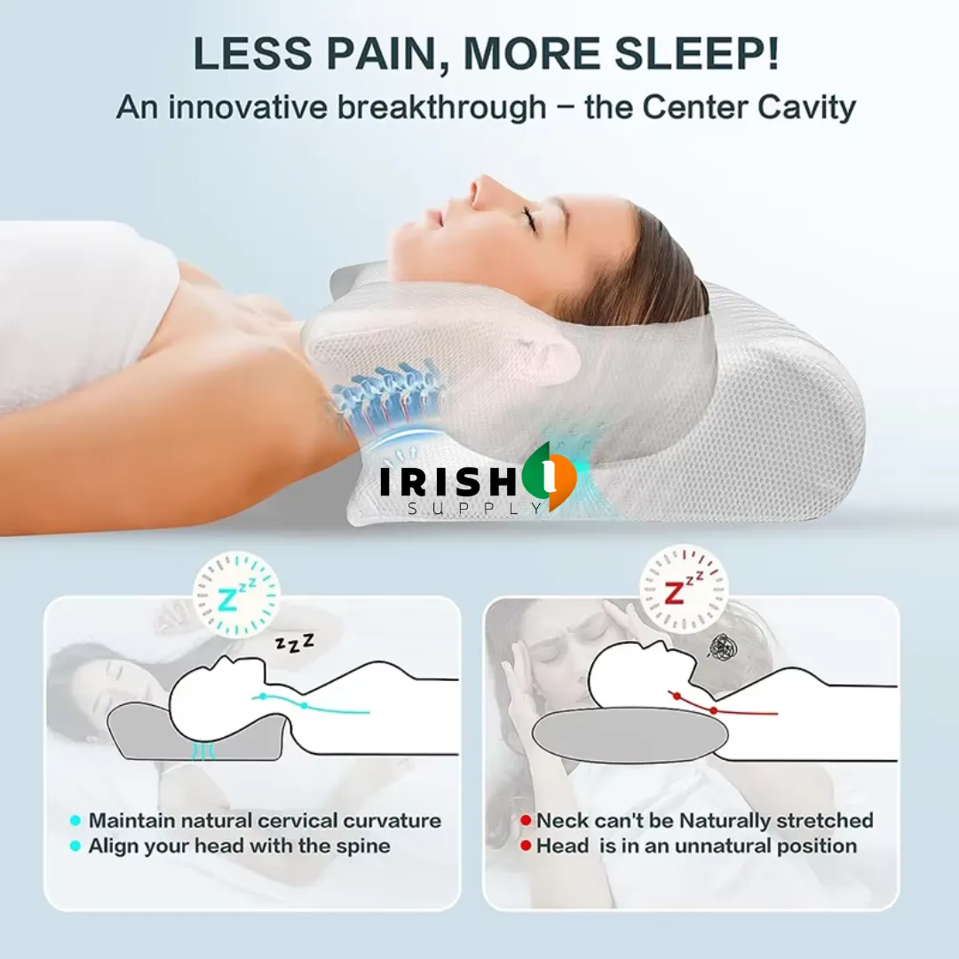 SLEEPSHAPE™ Orthopedic Pillow for Perfect Spine Support