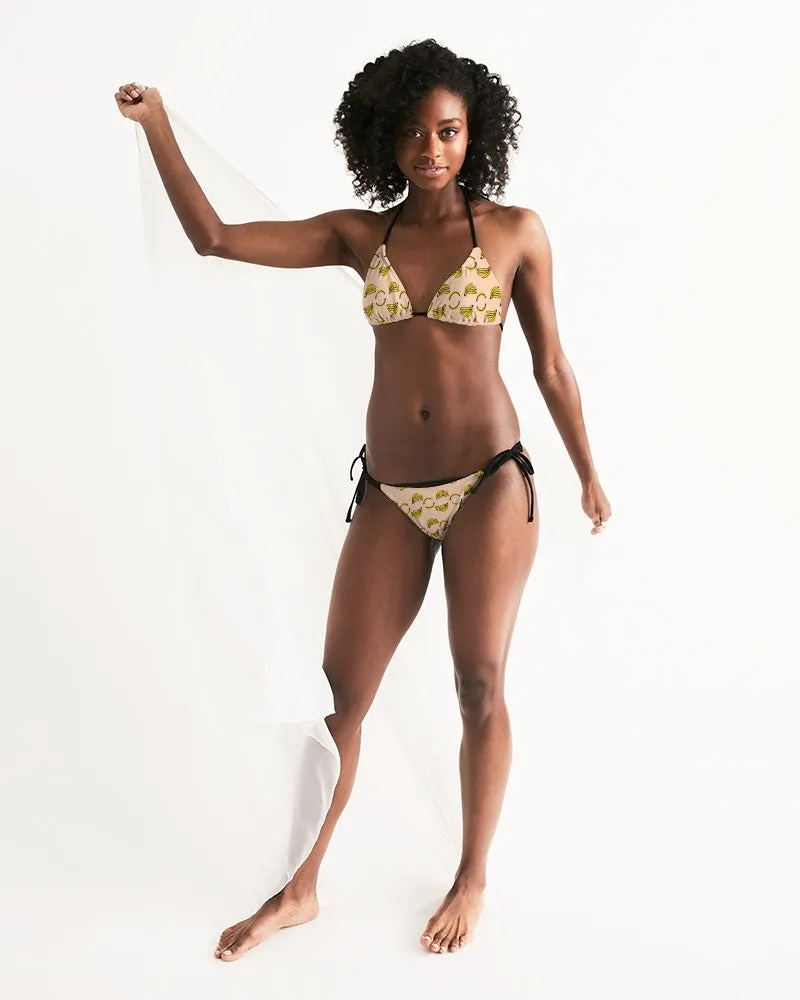 SMF Banana Dance Feminine Triangle String Bikini