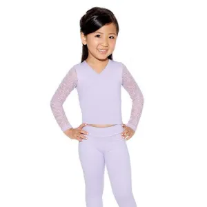 So Danca L1461 Lace Long Sleeved Dance Top - Girls