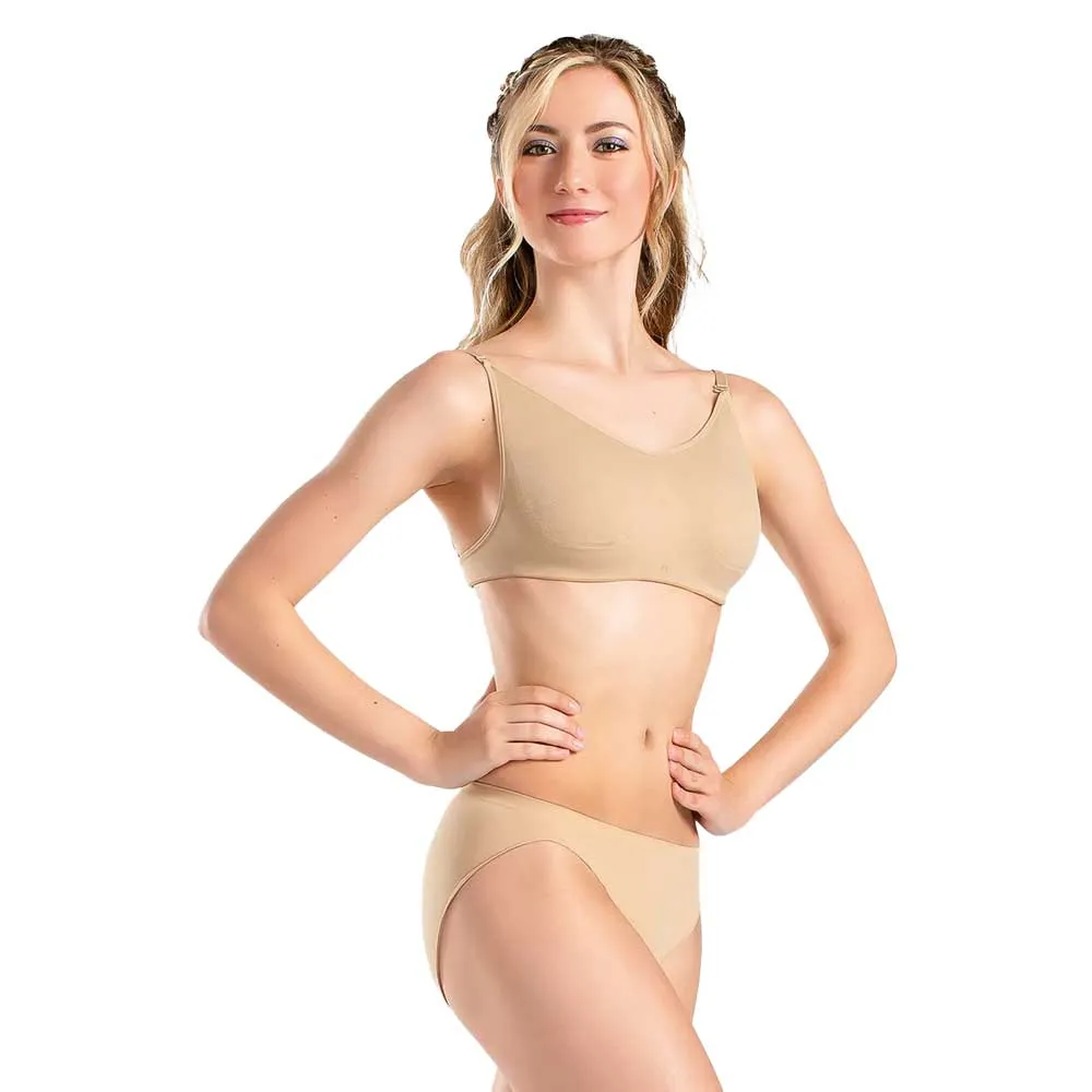 So Danca Sabrina Adult Dance Bra in Nude