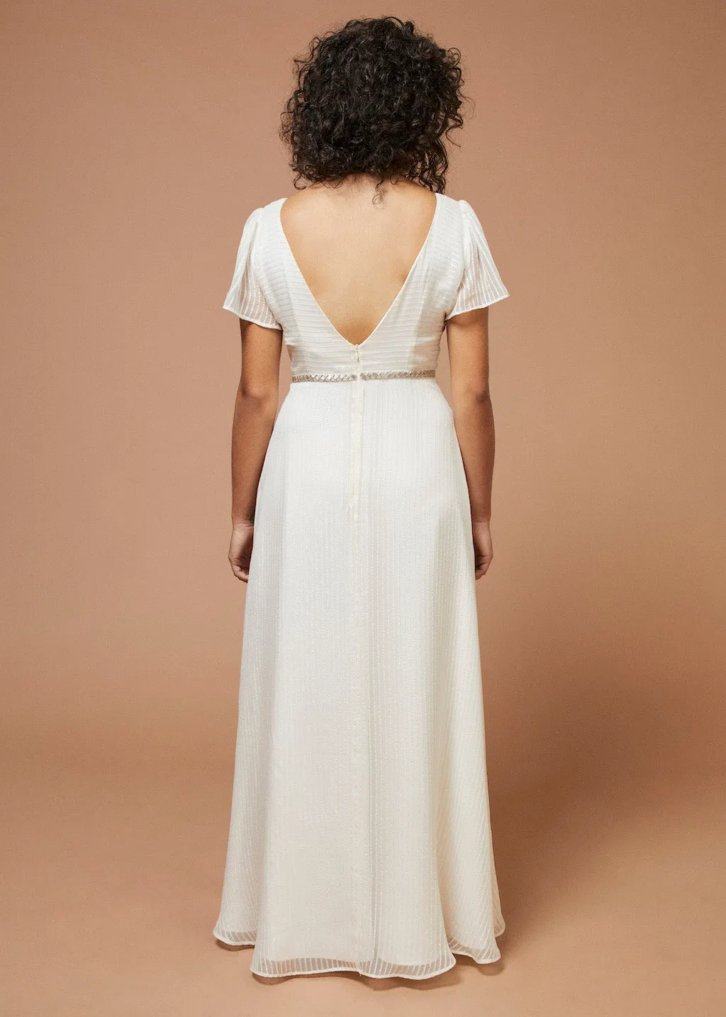 Songbird | Sparkly Silk Wedding Gown