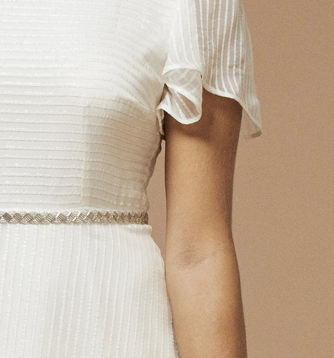 Songbird | Sparkly Silk Wedding Gown