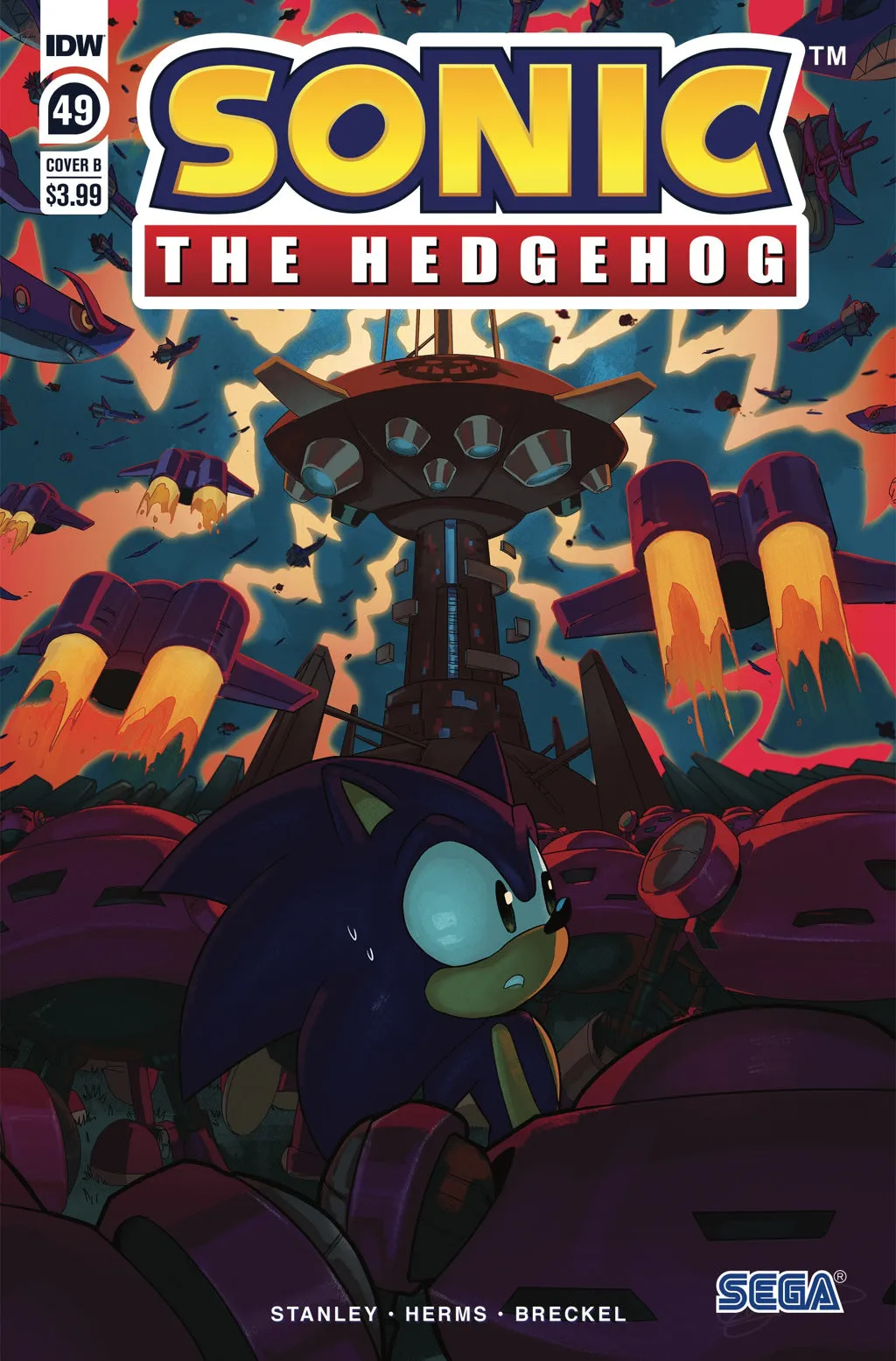SONIC THE HEDGEHOG #49