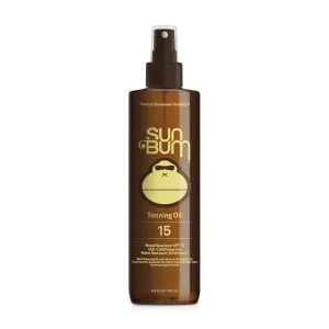 SPF 15 Sunscreen Tanning Oil