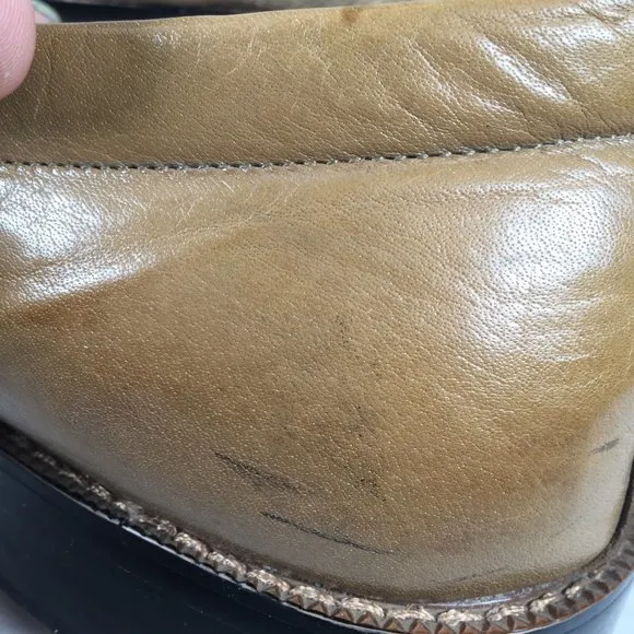 Stacy Adams Leather Oxfords Brown Size 13