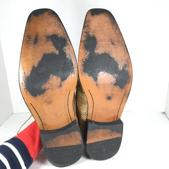 Stacy Adams Leather Oxfords Brown Size 13