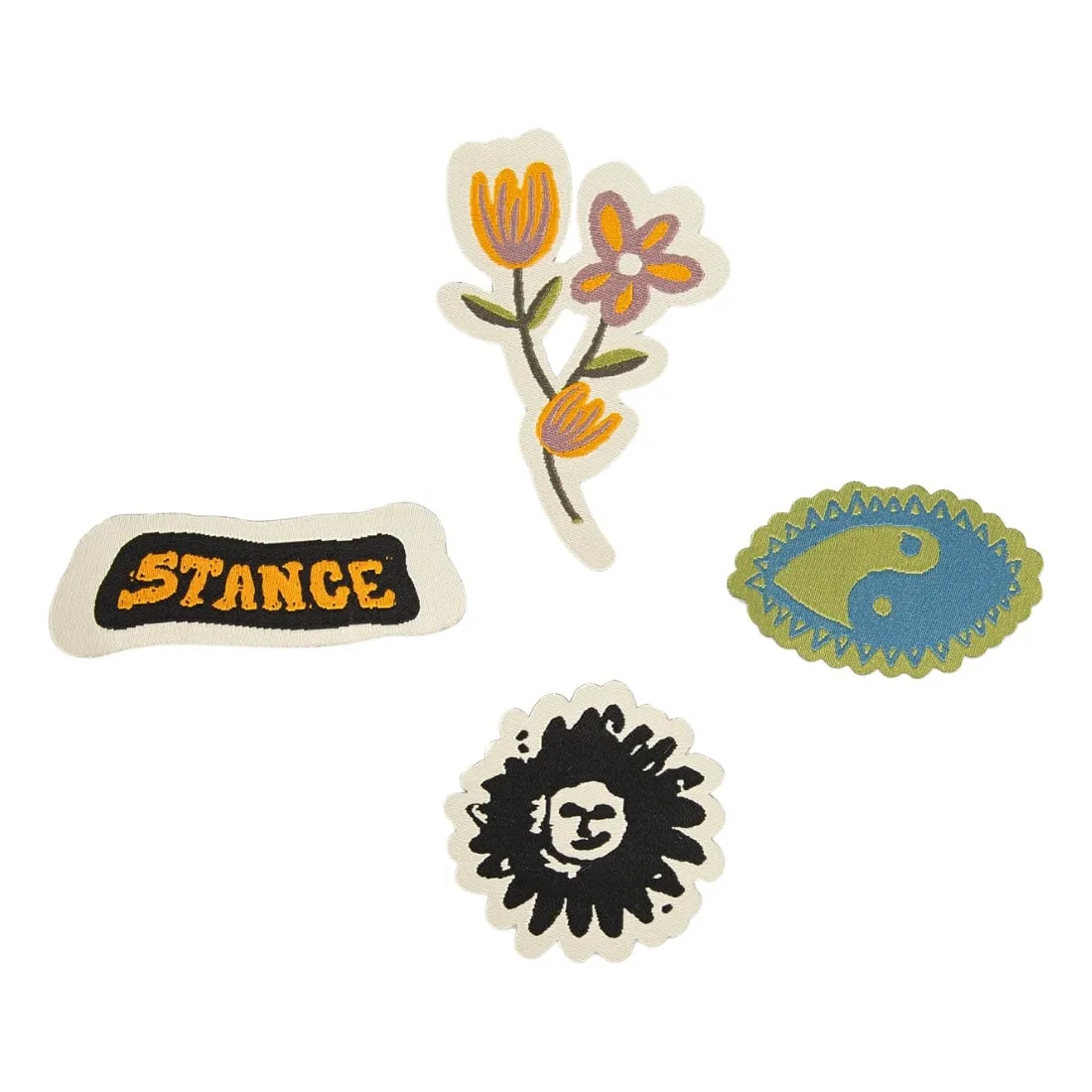 Stance Icon Patches Box Set Socks - Dark Royal