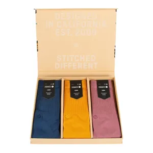 Stance Icon Patches Box Set Socks - Dark Royal