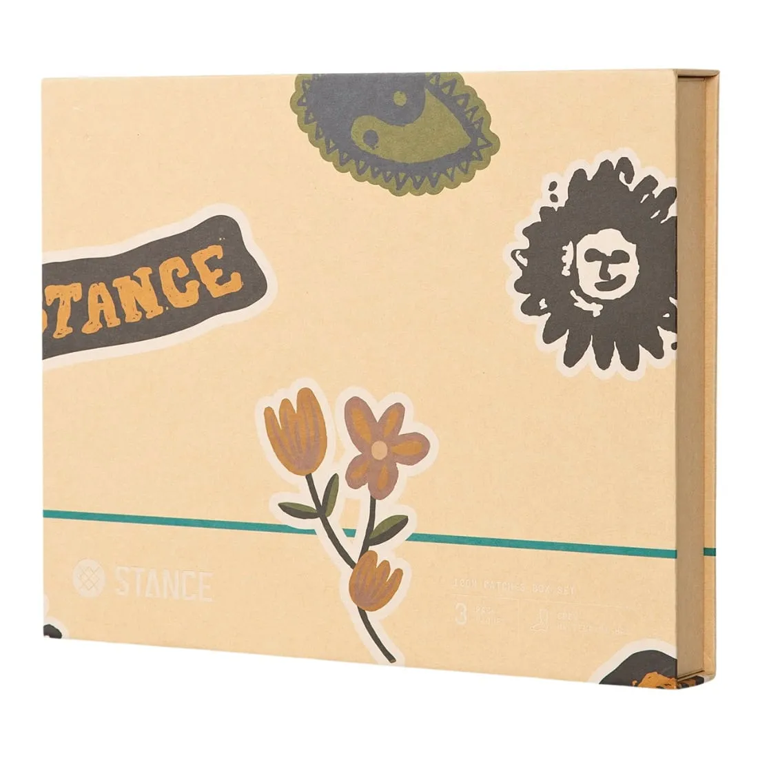 Stance Icon Patches Box Set Socks - Dark Royal