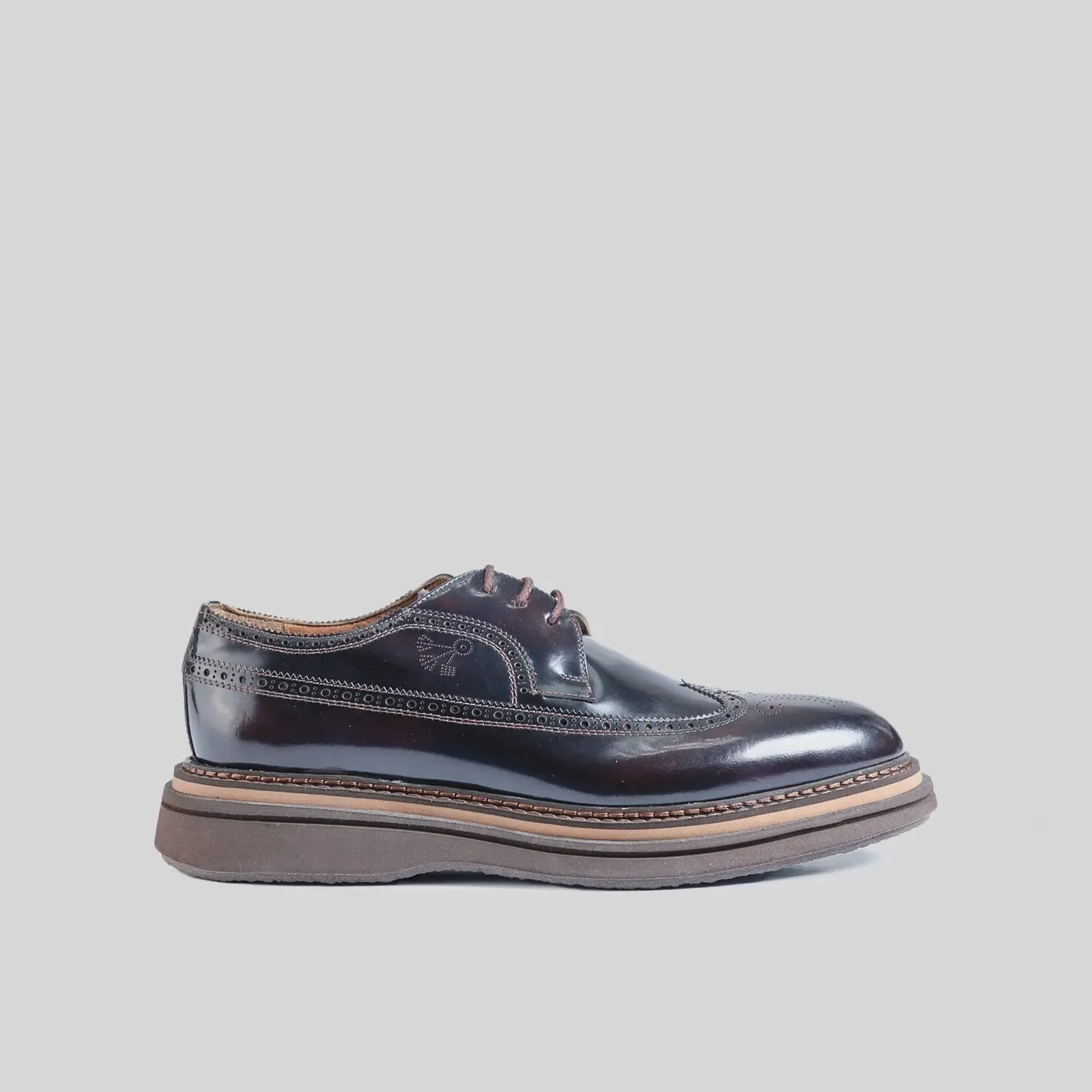 Statement Chunky Sole Oxfords 124-30 Brown