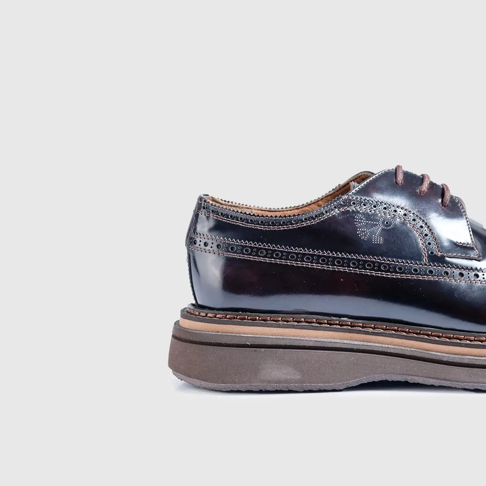 Statement Chunky Sole Oxfords 124-30 Brown