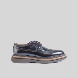 Statement Chunky Sole Oxfords 124-30 Brown