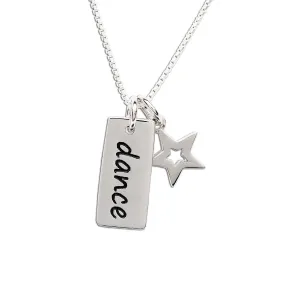 Sterling Silver Dance Necklace