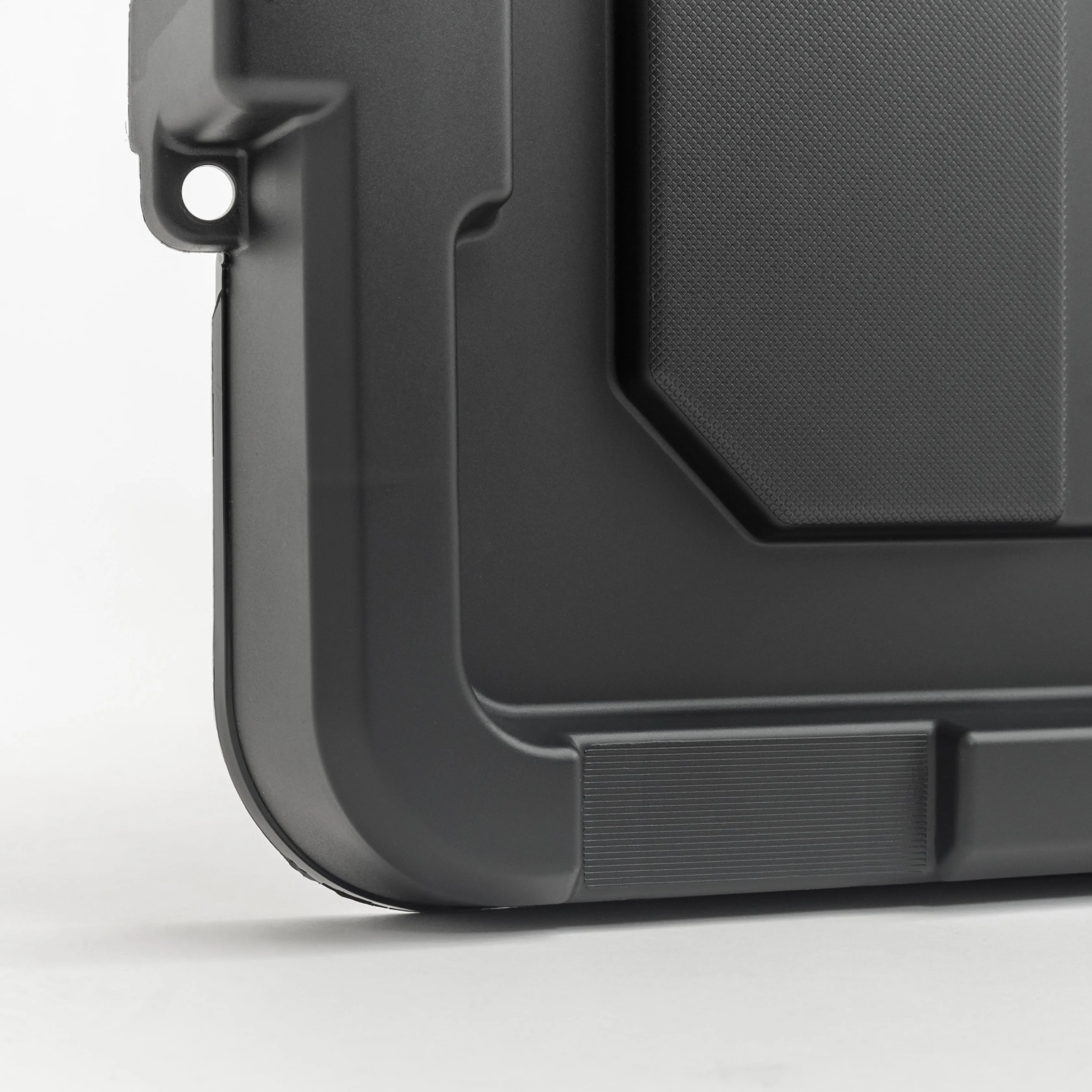 Storage Box 12 Qt. Heavy Duty Outdoor Camping Fishing Container Plastic Black