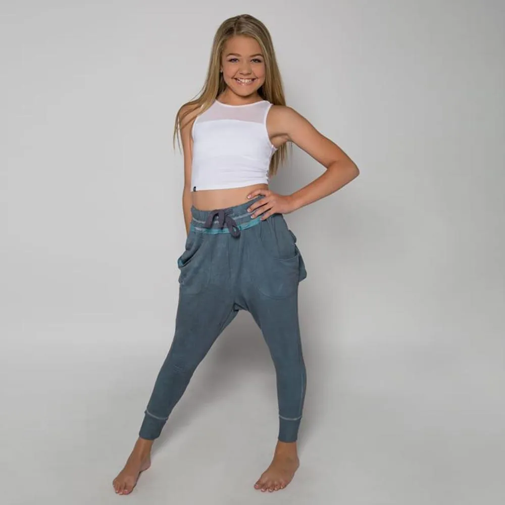 Sugar & Bruno Stretchy Mesh Dance Top - Girls