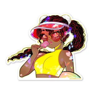 Sunny Sparkly Sticker