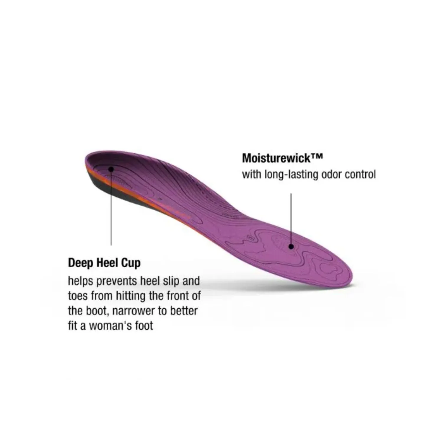 Superfeet - HIKE SUPPORT (Med/High Arch) Womens